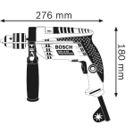 Bosch GSB 13 RE 衝擊鑽及手工具套裝 (連100件鑽咀批咀配件、手工具套裝)
